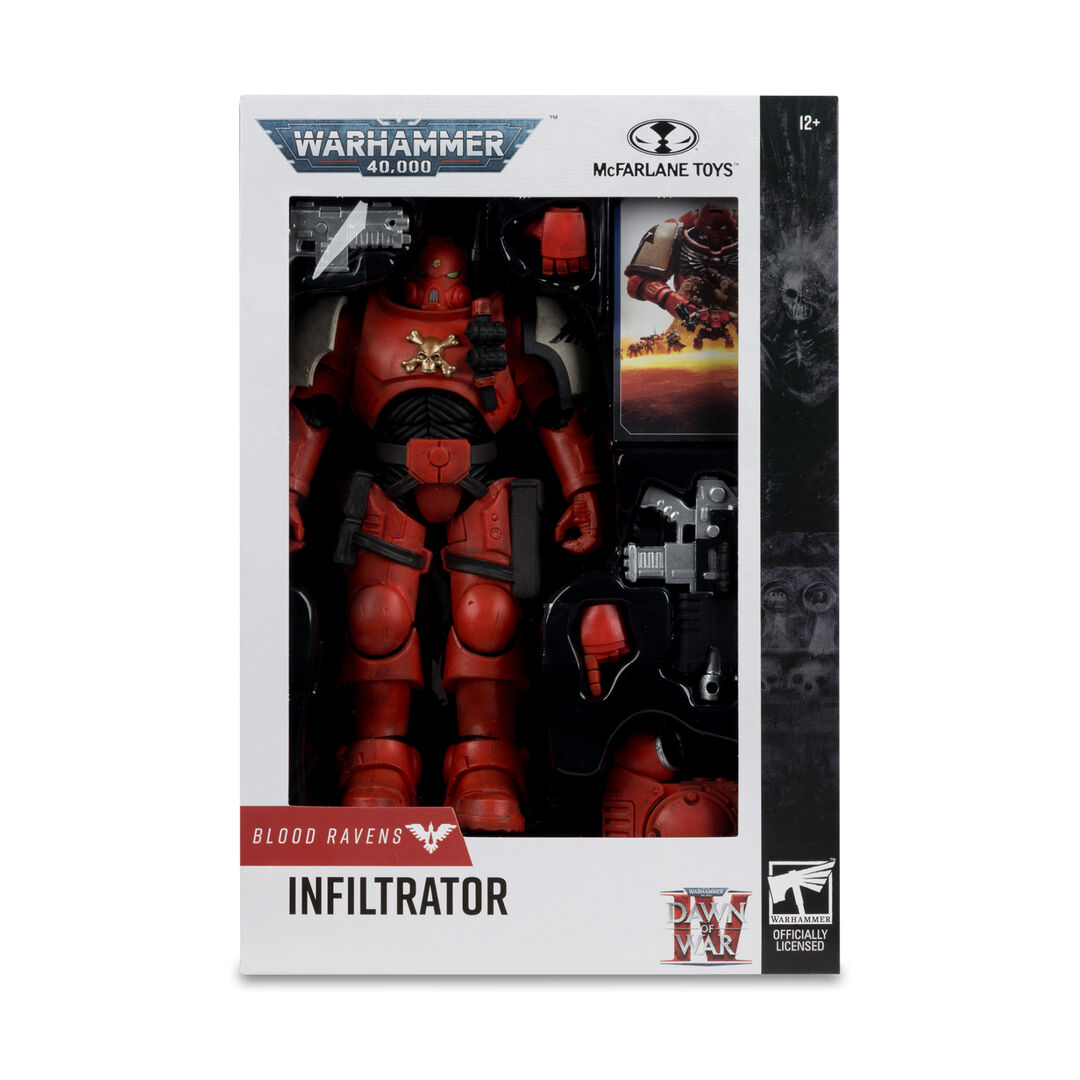 Figurine  |  Blood Ravens |  Warhammer 40000  |  Mcfarlane Toys
